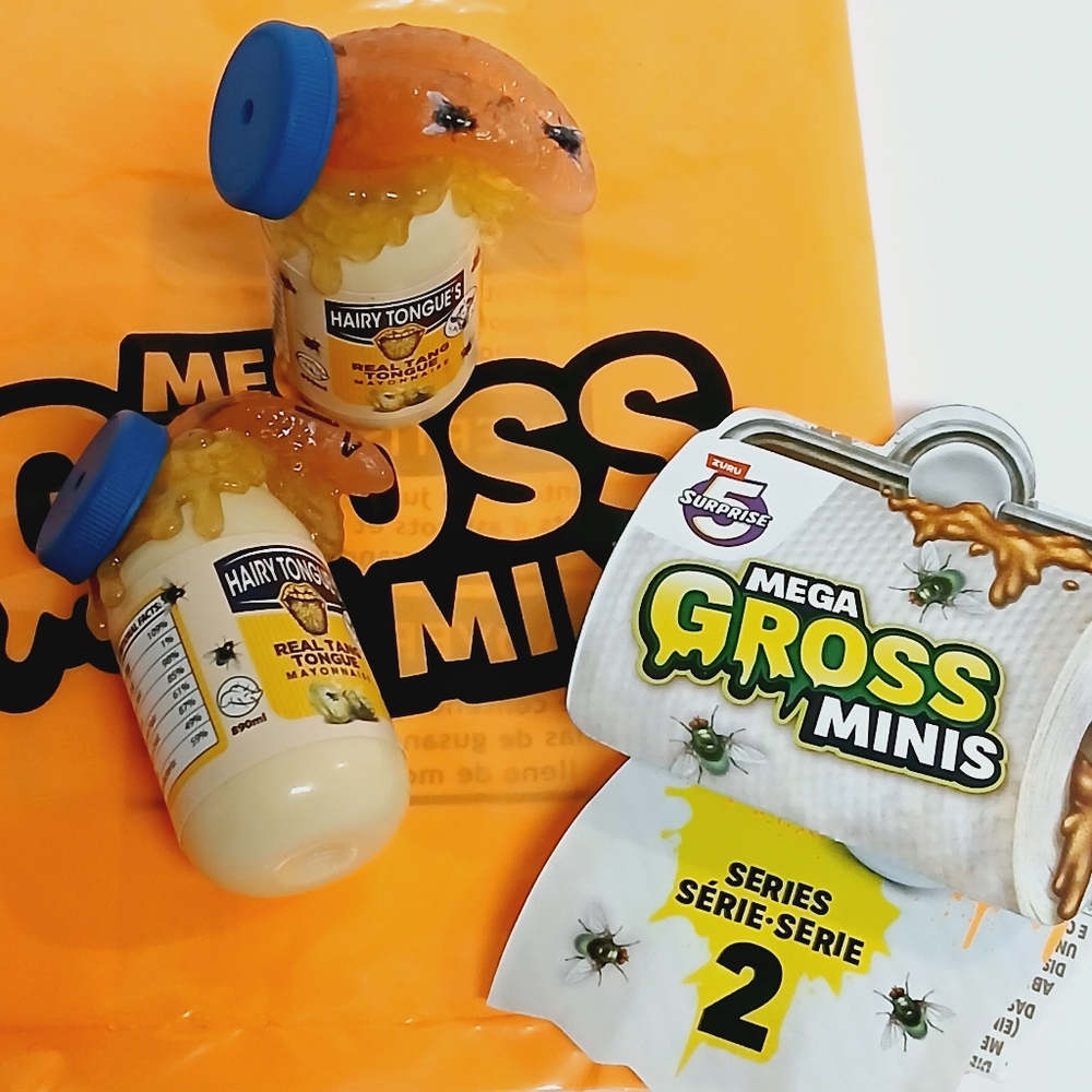 Zuru Mega Gross Minis Series 2 Hairy Tongue's Mayonnaise (2)